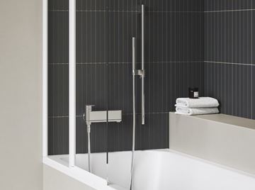 RAVAK CHROME CR II 022.00CR vanová nástěnná baterie, s přepínačem, chrom X070451 Obrázek - fotka