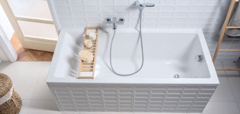JIKA MIO STYLE vanová nástěnná baterie, s přepínačem, chrom H3212F70044001 Obrázek - fotka