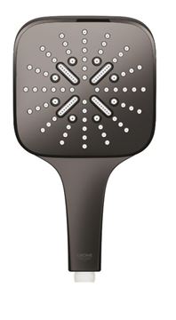 GROHE RAINSHOWER SMARTACTIVE 130 CUBE ruční sprcha 130x130 mm, 3 proudy, Water Saving, hard graphite 26582A00 Obrázek - fotka