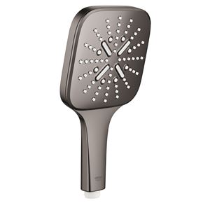 GROHE RAINSHOWER SMARTACTIVE 130 CUBE ruční sprcha 130x130 mm, 3 proudy, Water Saving, hard graphite