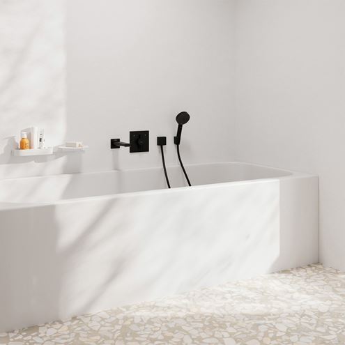 HANSGROHE DUOTURN E podomítková baterie, pro 2 spotřebiče, matná černá 75417670 Obrázek - fotka