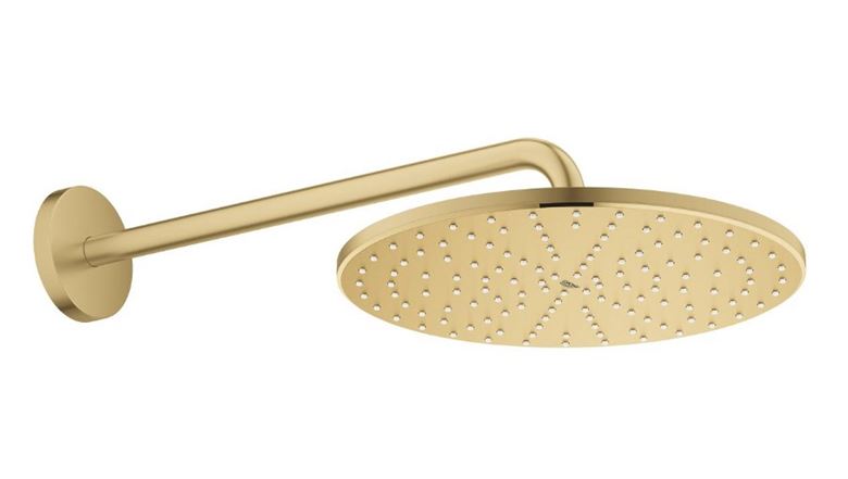 GROHE RAINSHOWER MONO 310 horní sprcha pr. 310 mm, s ramenem, Water Saving, kartáčovaný cool sunrise 26558GN0 Obrázek - fotka