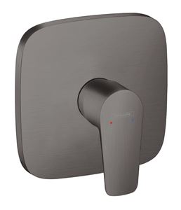 HANSGROHE TALIS E sprchová podomítková baterie, kartáčovaný černý chrom
