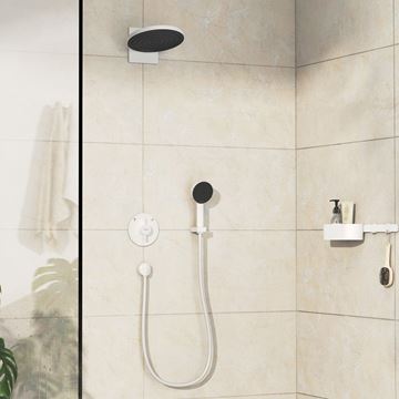 HANSGROHE DUOTURN S podomítková baterie, pro 2 spotřebiče, matná bílá 75418700 Obrázek - fotka