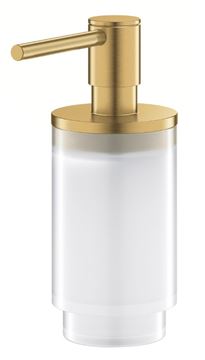 GROHE SELECTION dávkovač tekutého mýdla 130 ml, bez držáku, sklo, kartáčovaný cool sunrise 41028GN0 Obrázek - fotka