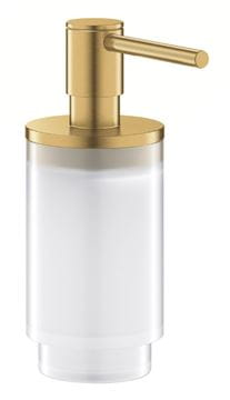 GROHE SELECTION dávkovač tekutého mýdla 130 ml, bez držáku, sklo, kartáčovaný cool sunrise