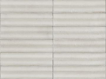 MARAZZI LUME obklad 6x24 cm, lesk reliéf 3D, off white