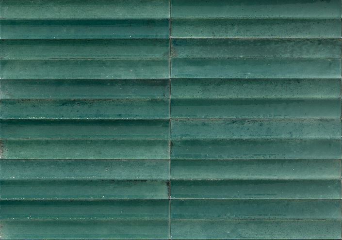 MARAZZI LUME obklad 6x24 cm, lesk reliéf 3D, emerald MP9A Obrázek - Hlavní obrázek