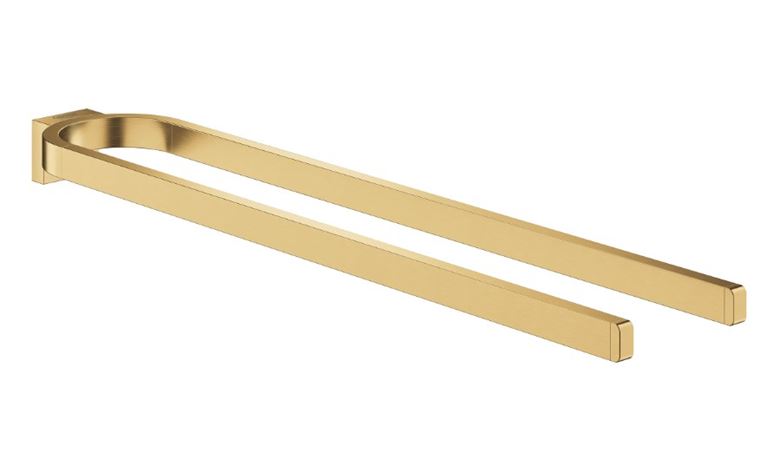 GROHE SELECTION držák ručníků 411 mm, dvojramenný, kartáčovaný cool sunrise 41059GN0 Obrázek - fotka