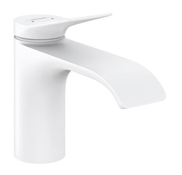 HANSGROHE VIVENIS umyvadlová stojánková baterie, EcoSmart, matná bílá