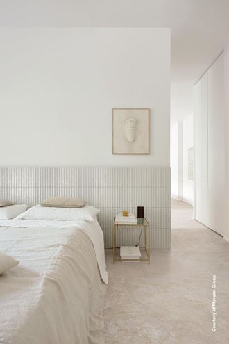 MARAZZI LUME obklad 6x24 cm, lesk reliéf 3D, off white MP99 Obrázek - fotka