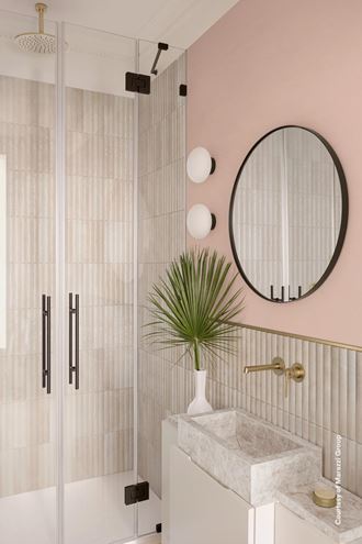 MARAZZI LUME obklad 6x24 cm, struktura 3D Swing, lesk, bone MP91 Obrázek - fotka
