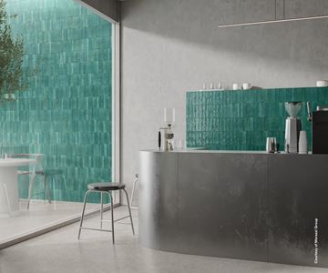 MARAZZI LUME obklad 6x24 cm, lesk reliéf 3D, emerald MP9A Obrázek - fotka