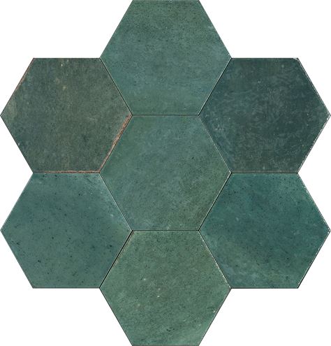 MARAZZI LUME dlažba 21x18,2 cm, hexagon, lesk, green MFFG Obrázek - Hlavní obrázek