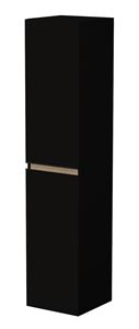INTEDOOR BARI vysoká skříňka 35x35x160 cm, 2 dvířka, matná černá