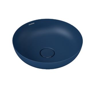 KALDEWEI MIENA 3180 umyvadlová mísa 45 cm, bez přepadu, smaltovaná ocel, Perl-Effect, navyblue