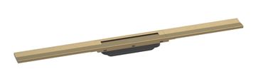 HANSGROHE 800 RAINDRAIN FLEX vrchní sada sprchového žlabu, zkracovatelný, pro instalaci volně na plochu, kartáčovaný bronz