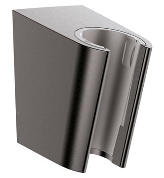 HANSGROHE PORTER S nástěnný držák ruční sprchy, kartáčovaný černý chrom