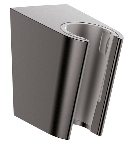 HANSGROHE PORTER S nástěnný držák ruční sprchy, kartáčovaný černý chrom 28331340 Obrázek - Hlavní obrázek