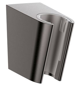 HANSGROHE PORTER S nástěnný držák ruční sprchy, kartáčovaný černý chrom