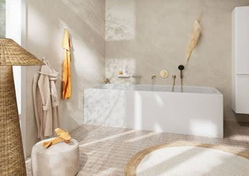 HANSGROHE FIXFIT S přípojka hadice 61 mm se zpětným ventilem 1/2"x1/2", kartáčovaný bronz 26453140 Obrázek - fotka