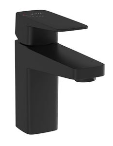 VITRA ROOT SQUARE umyvadlová stojánková baterie, BluEco, matná černá