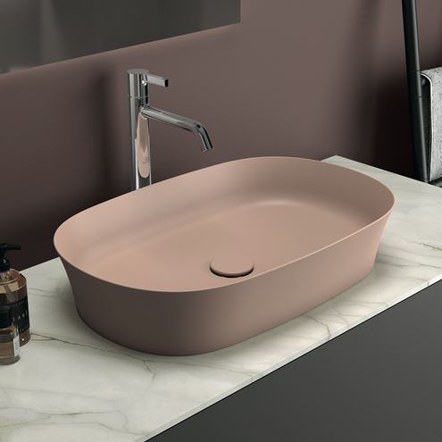 IDEAL STANDARD IPALYSS umyvadlová mísa 60 cm, bez přepadu, nude E1396V7 Obrázek - fotka