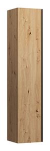 LAUFEN MEDA vysoká skříňka 35,5x33,5x165 cm, 1 dvířka, panty vlevo, divoký dub