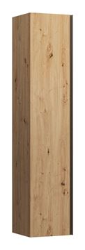 LAUFEN MEDA vysoká skříňka 35,5x33,5x165 cm, 1 dvířka, panty vlevo, divoký dub