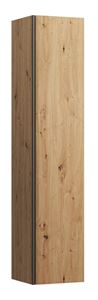 LAUFEN MEDA vysoká skříňka 35,5x33,5x165 cm, 1 dvířka, panty vpravo, divoký dub