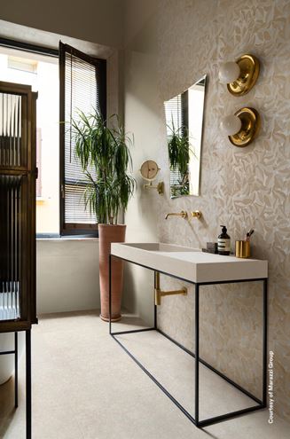 MARAZZI BLISS dekor 30x90 cm, lesk, leafy cream MP7W Obrázek - fotka