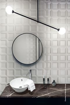 MARAZZI BLISS obklad 30x90 cm, lesk reliéf 3D, ice MP5V Obrázek - fotka