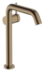 HANSGROHE TECTURIS S umyvadlová stojánková baterie 240 Fine, s odtokovou soupravou, CoolStart, EcoSmart+, kartáčovaný bronz
