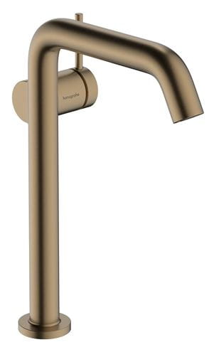 HANSGROHE TECTURIS S umyvadlová stojánková baterie 240 Fine, s odtokovou soupravou, CoolStart, EcoSmart+, kartáčovaný bronz 73370140 Obrázek - Hlavní obrázek