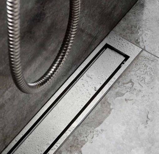 UNIDRAIN HIGHLINE 1920 plný rošt 633 mm PANEL, kartáčovaná nerez ocel 1920.0700 Obrázek - fotka