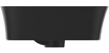 IDEAL STANDARD IPALYSS umyvadlo na desku 55 cm, s přepadem, black matt E2077V3 Obrázek - fotka