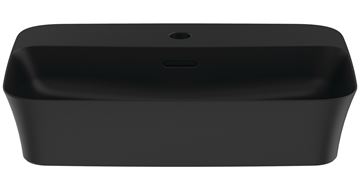 IDEAL STANDARD IPALYSS umyvadlo na desku 55 cm, s přepadem, black matt E2077V3 Obrázek - fotka