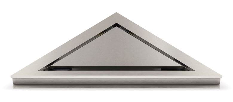 UNIDRAIN HIGHLINE 2911 plný rošt s rámečkem 270x198 mm, kartáčovaná nerez ocel 2911.0210 Obrázek - Hlavní obrázek