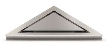 UNIDRAIN HIGHLINE 2911 plný rošt s rámečkem 270x198 mm, kartáčovaná nerez ocel