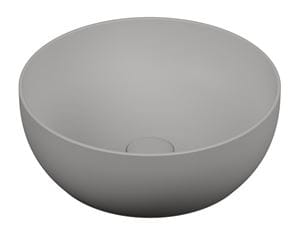 VITRA OUTLINE umyvadlová mísa 40 cm, bez přepadu, VitrAhygiene, matná šedá