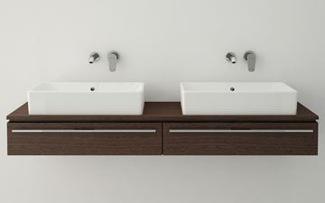 VITRA NUO umyvadlo na desku 50 cm, s přepadem 7436B003-0012 Obrázek - fotka