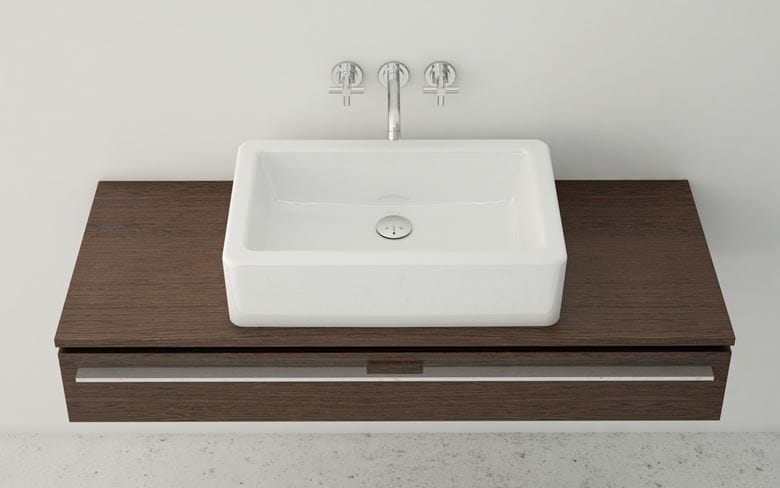 VITRA NUO umyvadlo na desku 50 cm, bez přepadu 7436B003-0016 Obrázek - fotka