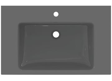 IDEAL STANDARD I.LIFE B umyvadlo 81 cm, s otvorem pro baterii a přepadem, lesklá šedá T460458 Obrázek - fotka