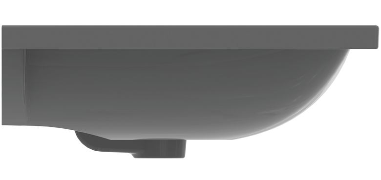 IDEAL STANDARD I.LIFE B umyvadlo 81 cm, s otvorem pro baterii a přepadem, lesklá šedá T460458 Obrázek - fotka