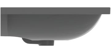 IDEAL STANDARD I.LIFE B umyvadlo 81 cm, s otvorem pro baterii a přepadem, lesklá šedá T460458 Obrázek - fotka