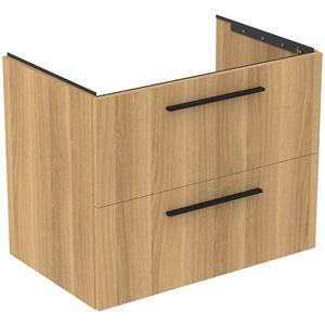 IDEAL STANDARD I.LIFE B skříňka pod umyvadlo 80x50,5x63 cm, 2 zásuvky, přírodní dub