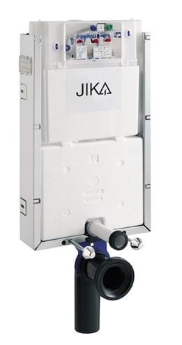 JIKA ENIGMA závěsné WC s montážním prvkem Jika Basic, sedátko, bílé tlačítko PT1.JIKF-KK.W.21 Obrázek - fotka