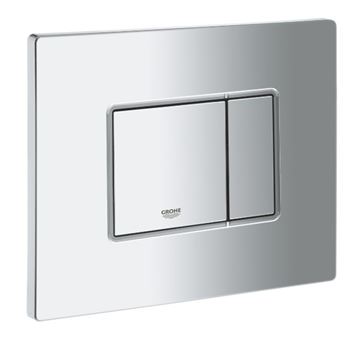BASIC PRO závěsné WC s montážním prvkem Grohe Uniset, Tornado Flush splachování, SoftClose sedátko, chromové tlačítko PT1.GRKF-RSC.CR.1 Obrázek - fotka
