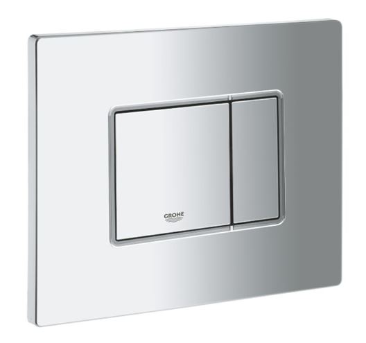 BASIC PRO závěsné WC s montážním prvkem Grohe Uniset, Tornado Flush splachování, SoftClose sedátko, chromové tlačítko PT1.GRKF-RSC.CR.1 Obrázek - fotka