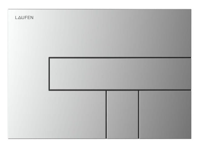 LAUFEN PRO závěsné WC s montážním prvkem Laufen Ineo CW102, Rimless splachování, SoftClose sedátko, chromové tlačítko PT2.LADF-SC.CR.37 Obrázek - fotka